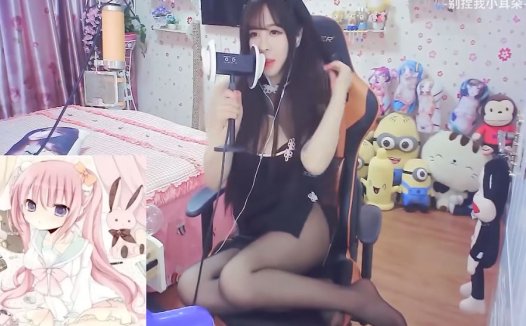 娜娜sweet蓝色套装早期直播切片渣画质16- 娜娜sweet[12分钟]